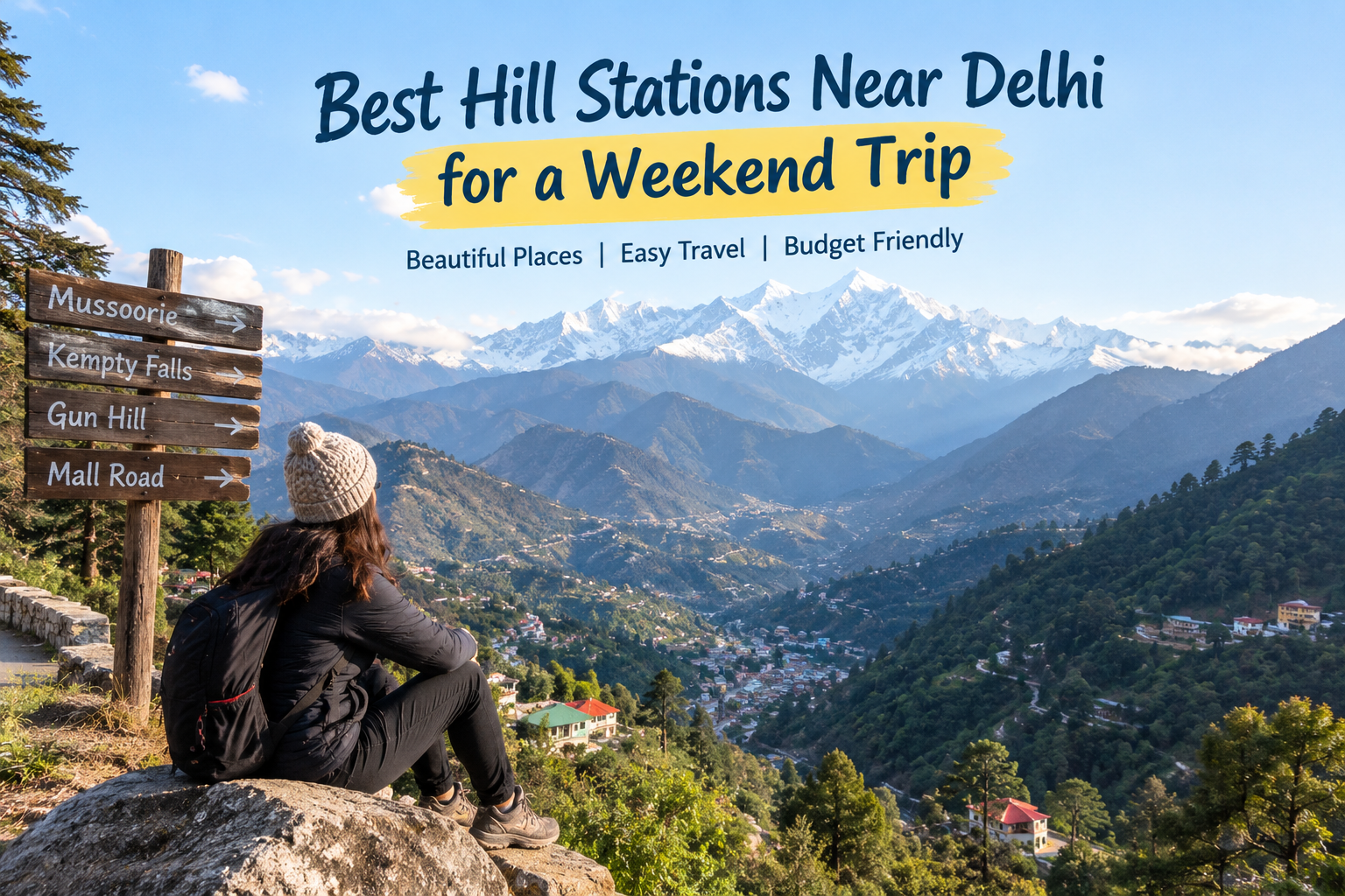 Best Hill Stations Near Delhi for a Weekend Trip